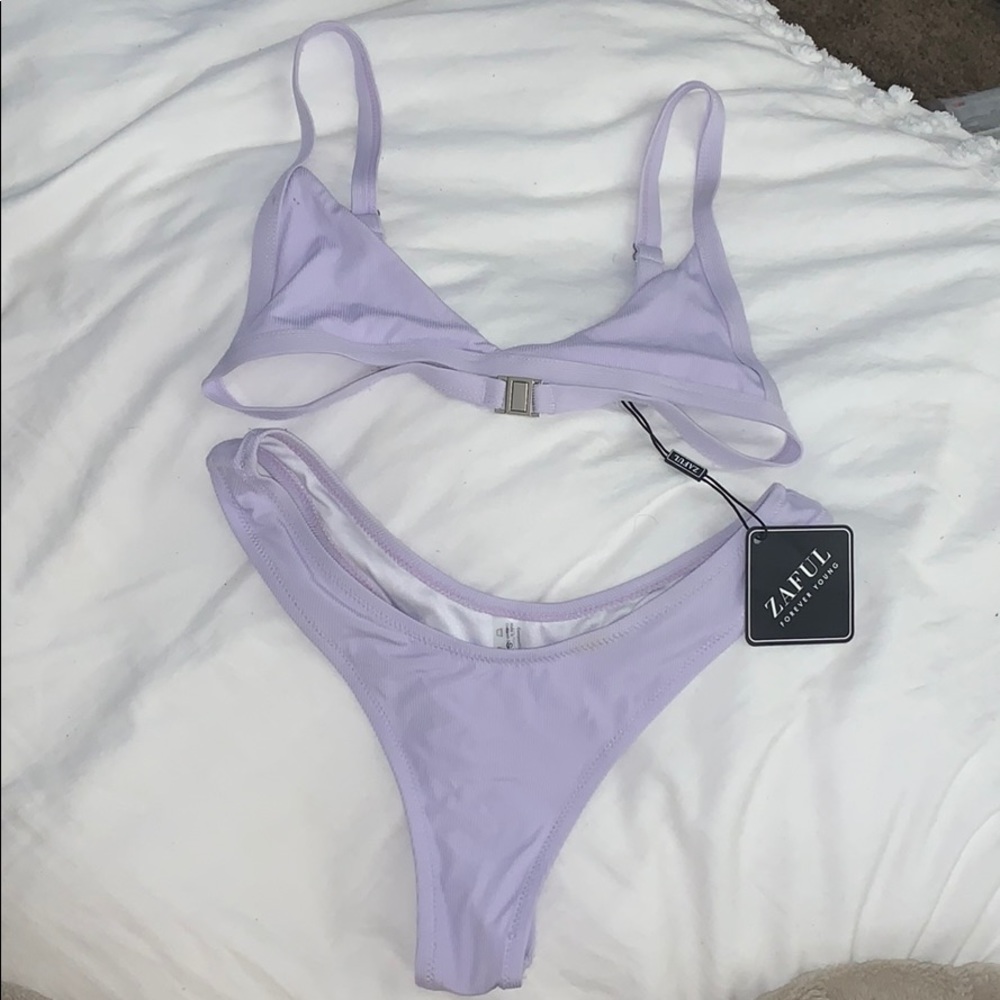 Zaful bikini set purple - Picture 2 of 11